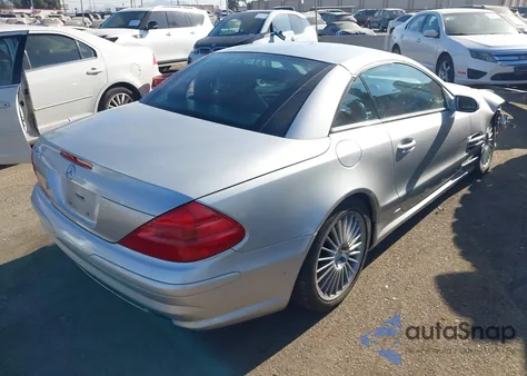 2004 Mercedes-Benz Sl 500 from USA, damaged, VIN WDBSK75F64F073173